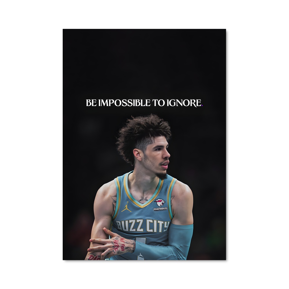 Poster Lamelo ball dominer